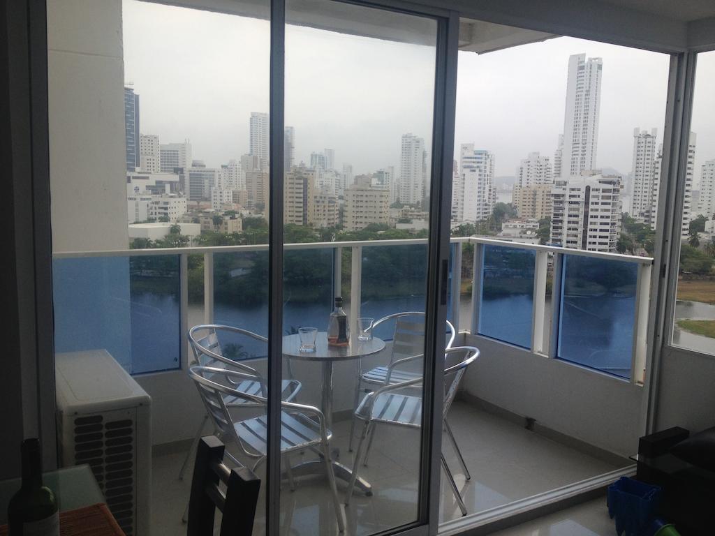 Apartamento Con Vista Al Laguito Y Al Mar Cartagena Exterior photo